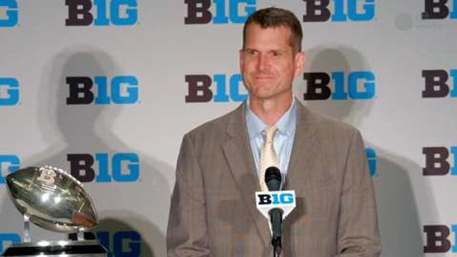Jim Harbaugh owns Big Ten Media Days