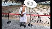 Narendra Modi Visit To China Funny Pictures