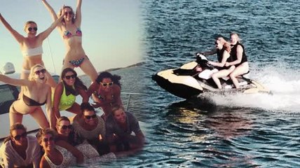 Bikini-Clad Jennifer Lawrence Vacations with Amy Schumer