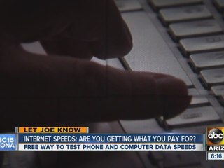 Internet speeds: Are you getting what you pay for?