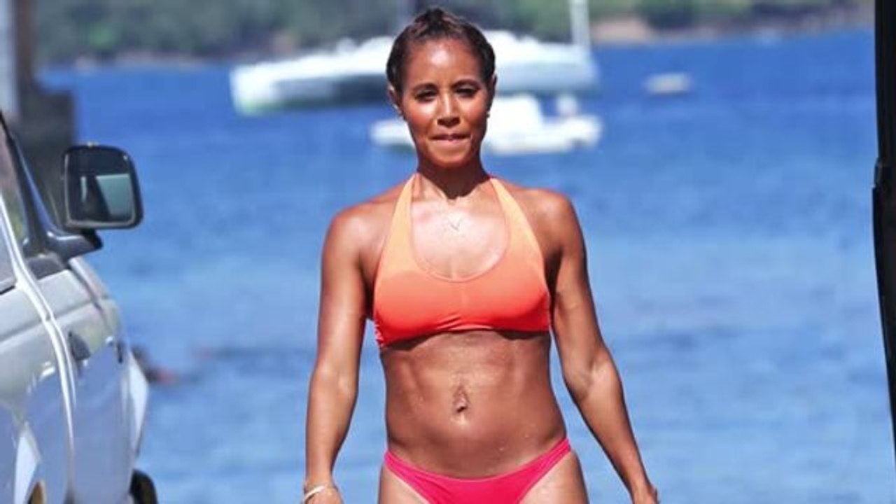 Bikini-Clad Jada Pinkett Smith in Hawaii
