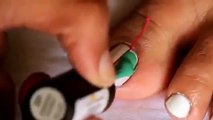 2 Easy And Quick Toe Nail Art Designs Tutorial - 5 Step Nail Art Designs for Beginners July 2015