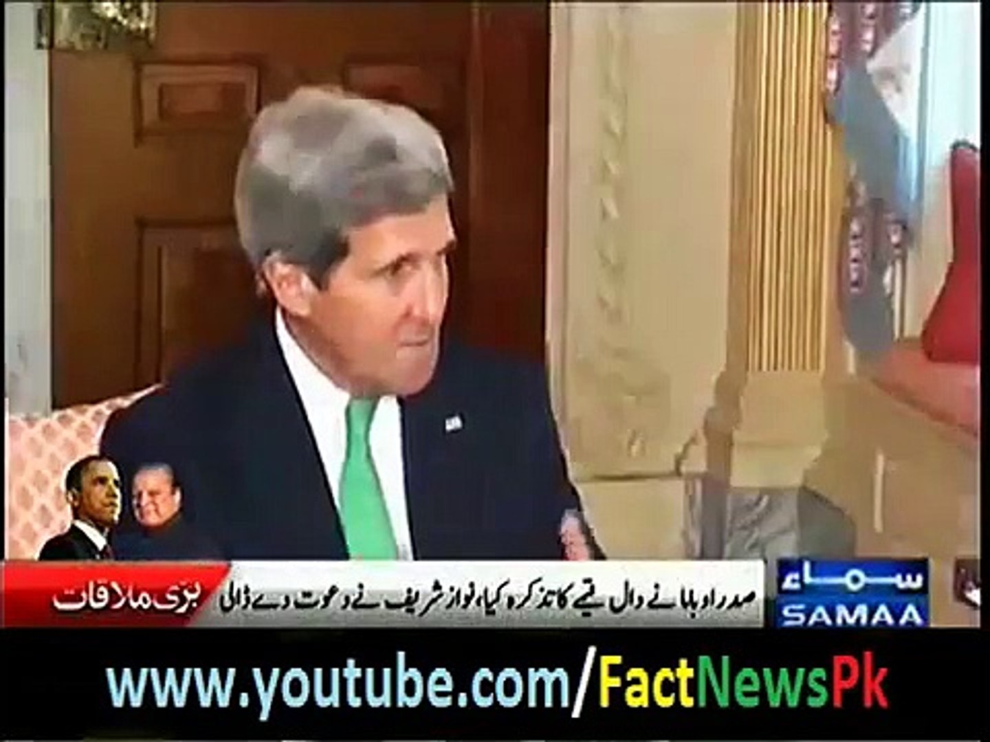 PM Nawaz Sharif Funny English with Barak Obama - Latest Pakistani News