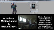 Kinect | Motion Tracking 3D Animations ( DL Links)