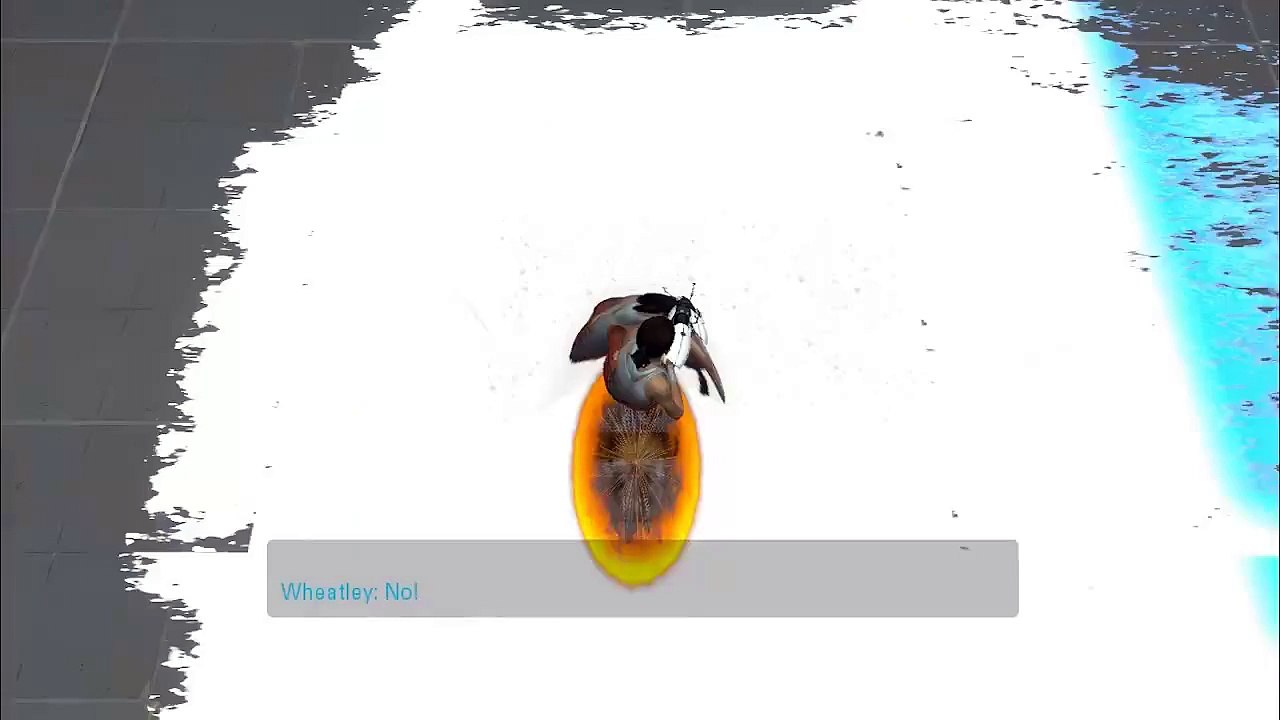 Portal 2 ending in third person