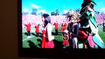Rose Bowl 2013 Stanford National Anthem and Dollies (on TV).mp4