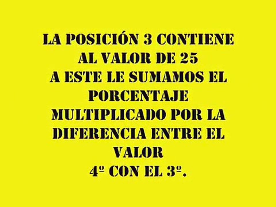Medidas de Posición Cuartiles, Deciles y Percentiles.wmv
