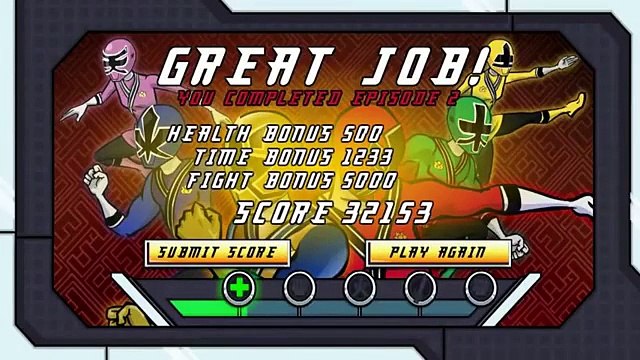 Power Rangers Samurai: Rangers Together, Samurai Forever! - Power Rangers Games