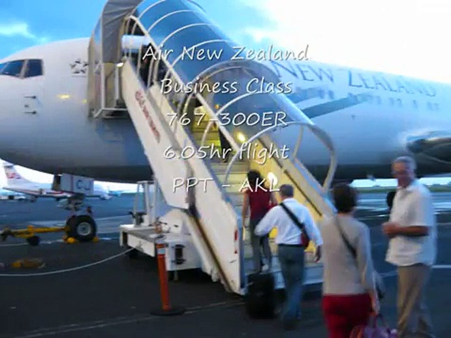 Air New Zealand Business Class Ppt Akl 767 300er Air New Zealand