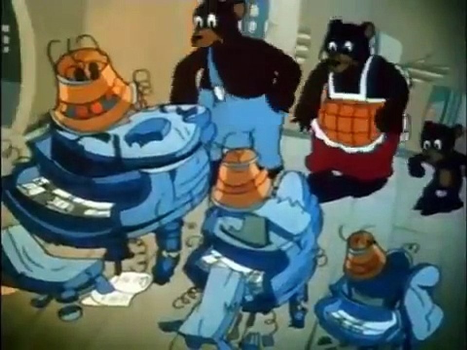 UB Iwerks ComiColor Cartoon The Three Bears