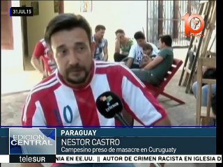 Campesino preso por caso Curuguaty denuncia arbitrariedades en juicio