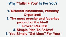 Grow Taller 4 U Review - Discover How to Grow Taller Naturally