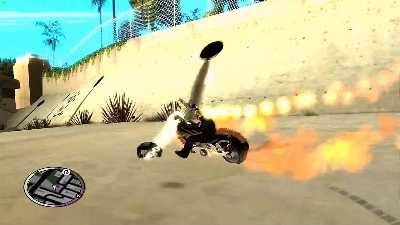 GTA SA - Ghost Rider mod V1.4 BETA