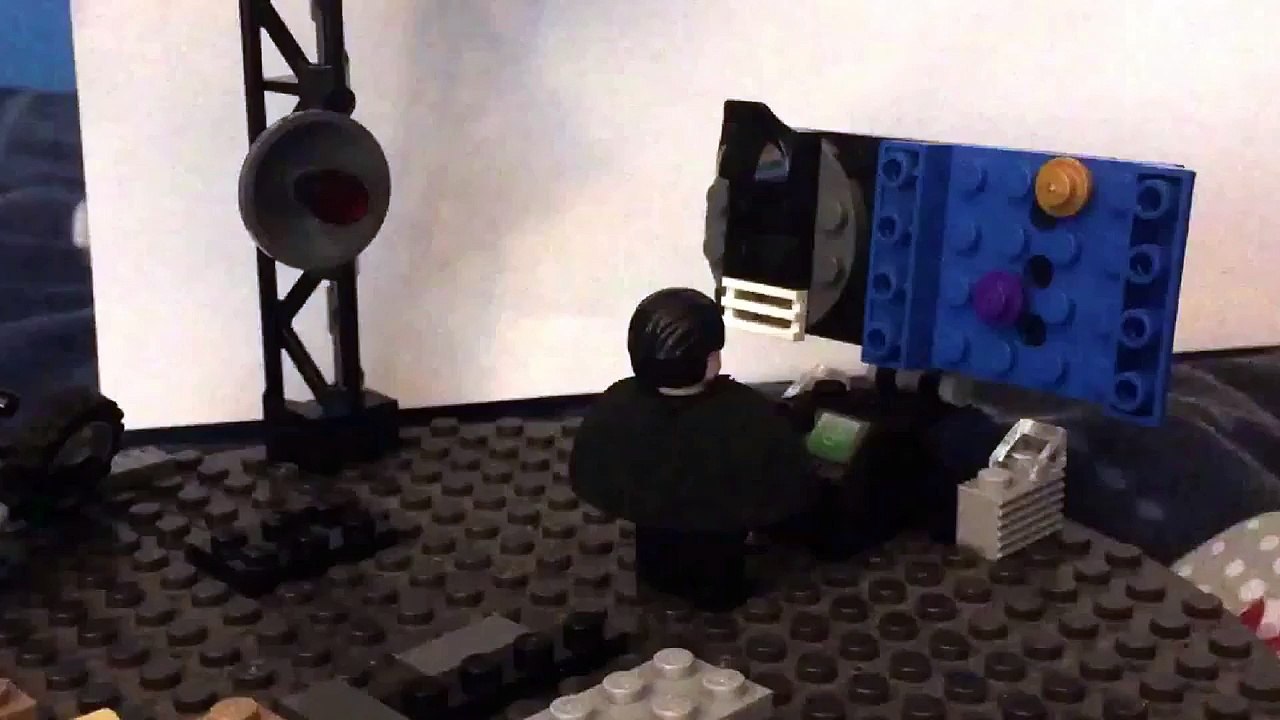 Lego batman stop motion video
