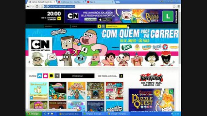 como criar uma conta no cartoon network