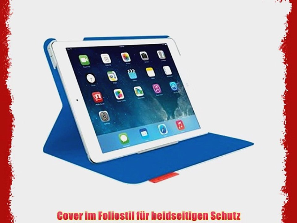Logitech Folio Protective Case f?r iPad Air Schutzh?lle Vapor Grey