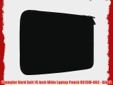 Crumpler Hard Suit 15 inch Wide Laptop Pouch HS15W-002 - Black