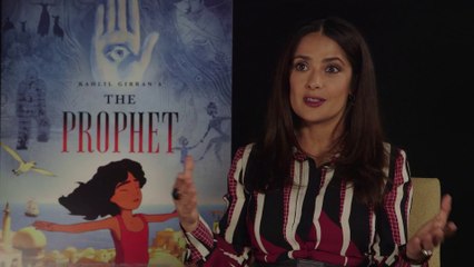IR Interview: Salma Hayek For "Kahlil Gibram's The Prophet" [GKids]