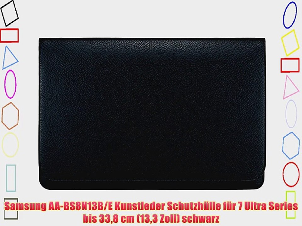 Samsung AA-BS8N13B/E Kunstleder Schutzh?lle f?r 7 Ultra Series bis 338 cm (133 Zoll) schwarz
