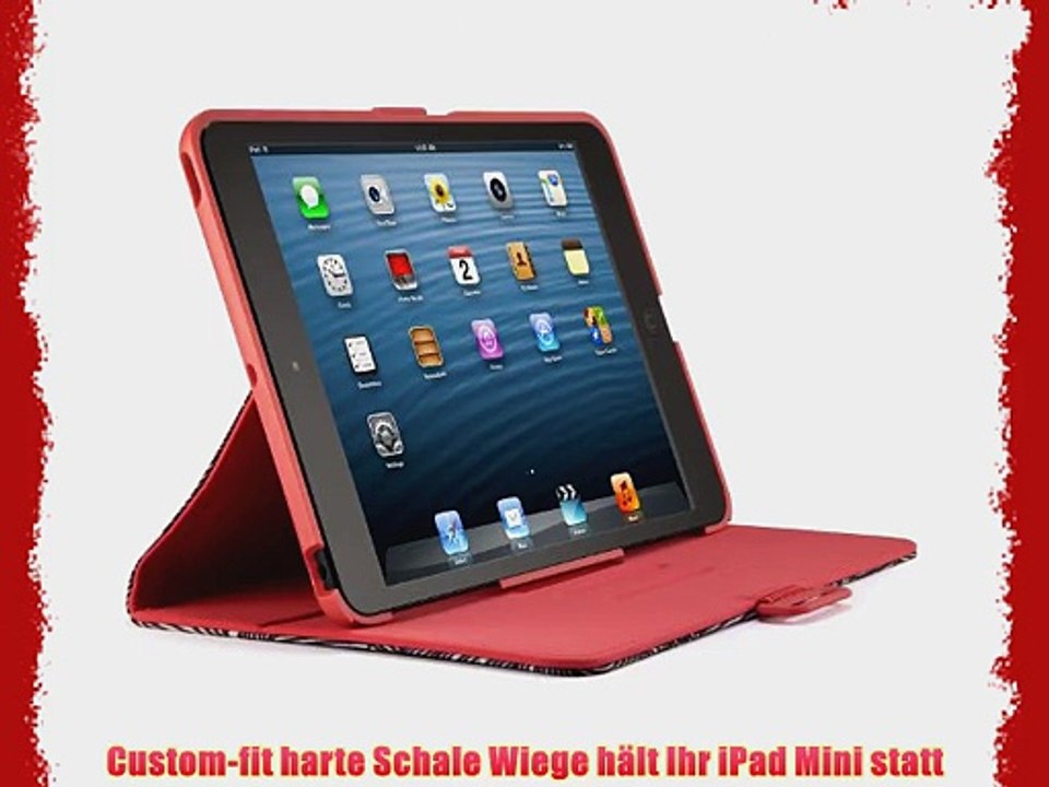 Speck FitFolio Tablet Case Cover Schutzh?lle mit eingebautem Stand f?r iPad Mini und iPad Mini