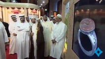 حاكم دبي -الشيخ محمد بن راشد - في معرض مشروع السلام عليك أيها النبي | دبي | الإمارات