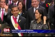 Keiko Fujimori también criticó mensaje de Humala: “Perdió una gran oportunidad”