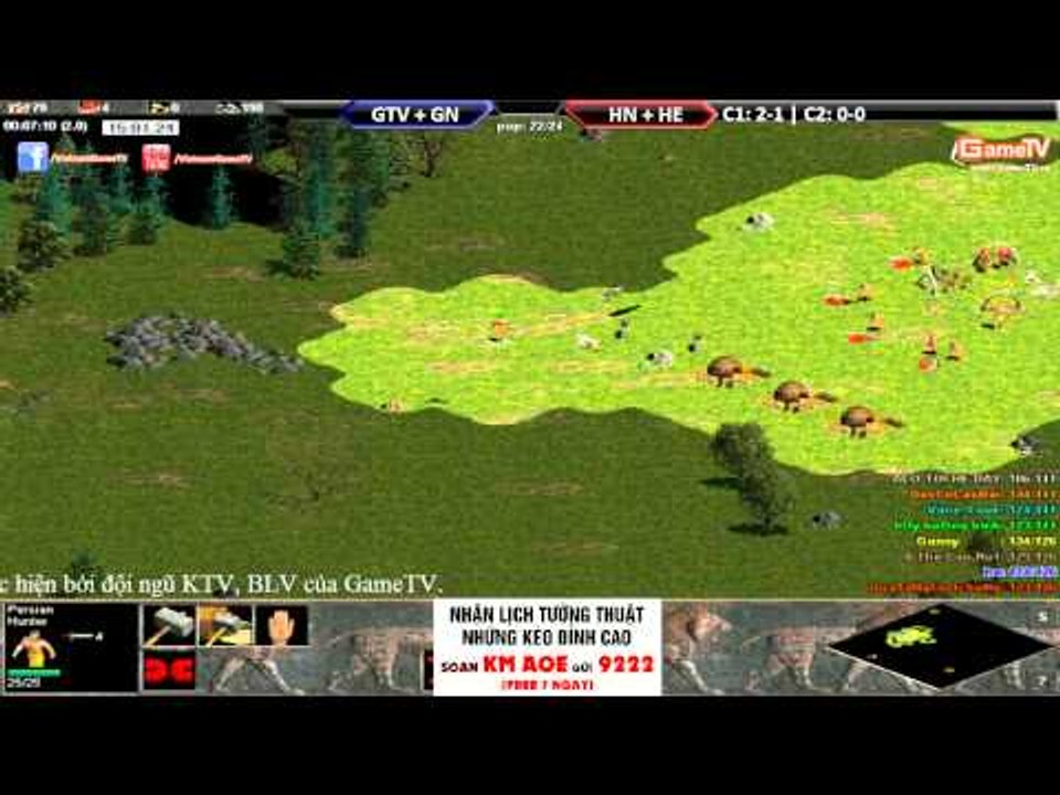 LQ GameTV + Gunny vs LQ Hà Nội + HeHe ngày 04-05-2015 C1T4