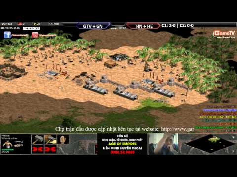 LQ GameTV + Gunny vs LQ Hà Nội + HeHe ngày 04-05-2015 C1T3