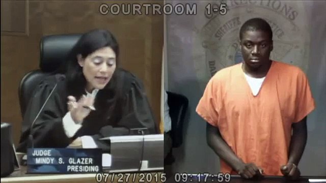 Judge Mindy Glazer recognises another defendant - BBC News