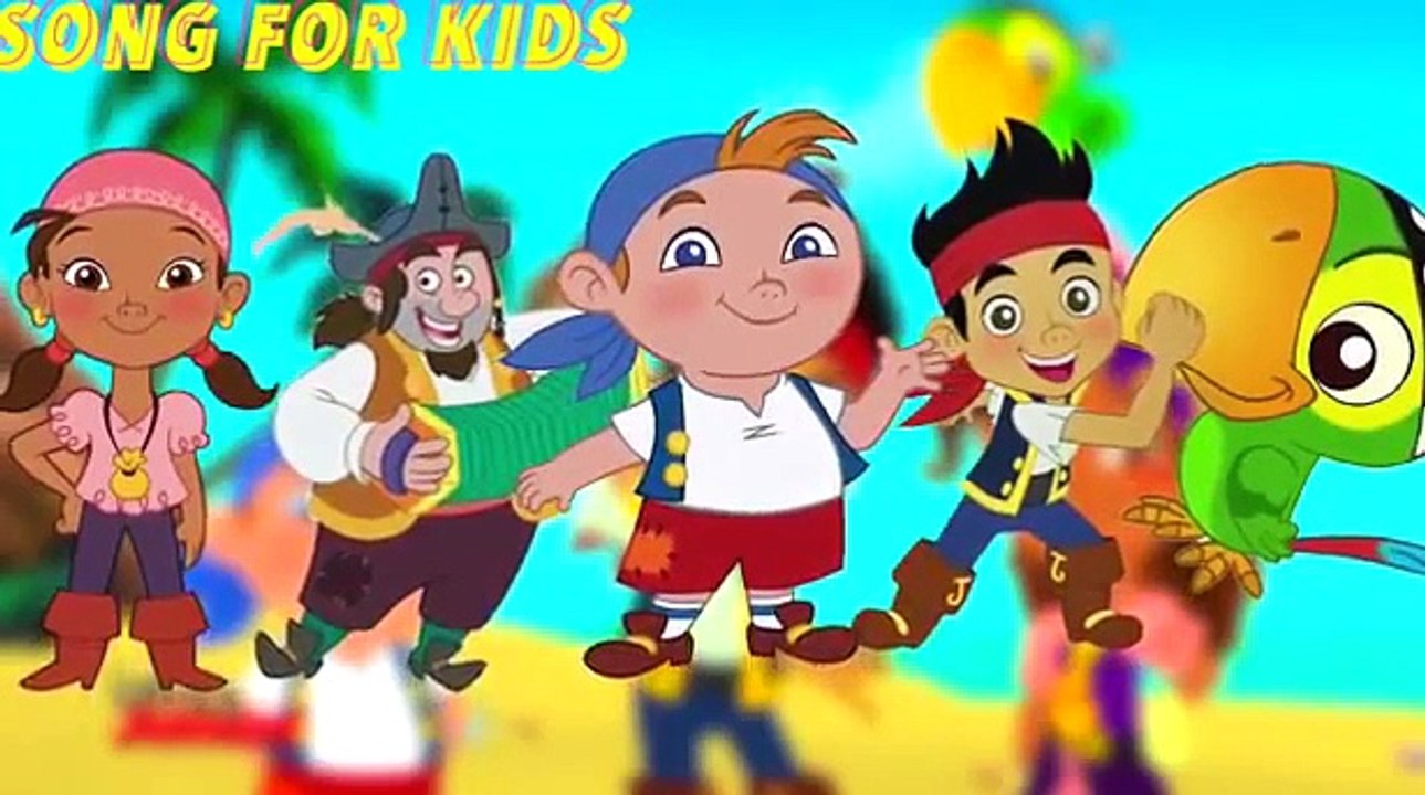 Cartoon Jake and the Never Land Pirates Finger Family Nursery Rhyme - Cartoon Finger Family Songs