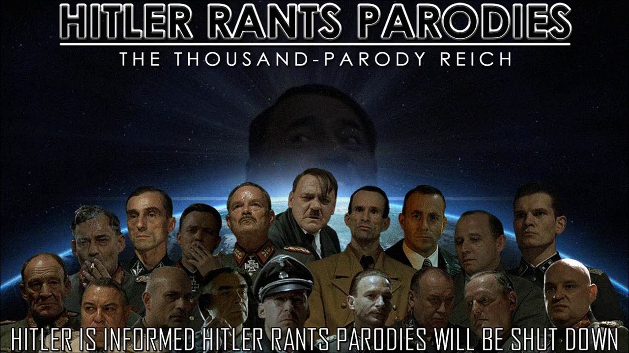 Hitler is informed Hitler Rants Parodies will be shut down