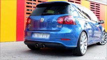 VW Golf R32 - Review, Start-Up, REVS, Accelerations and more !!