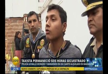 Magdalena: Una banda de menores de edad secuestró a taxista durante 5 horas