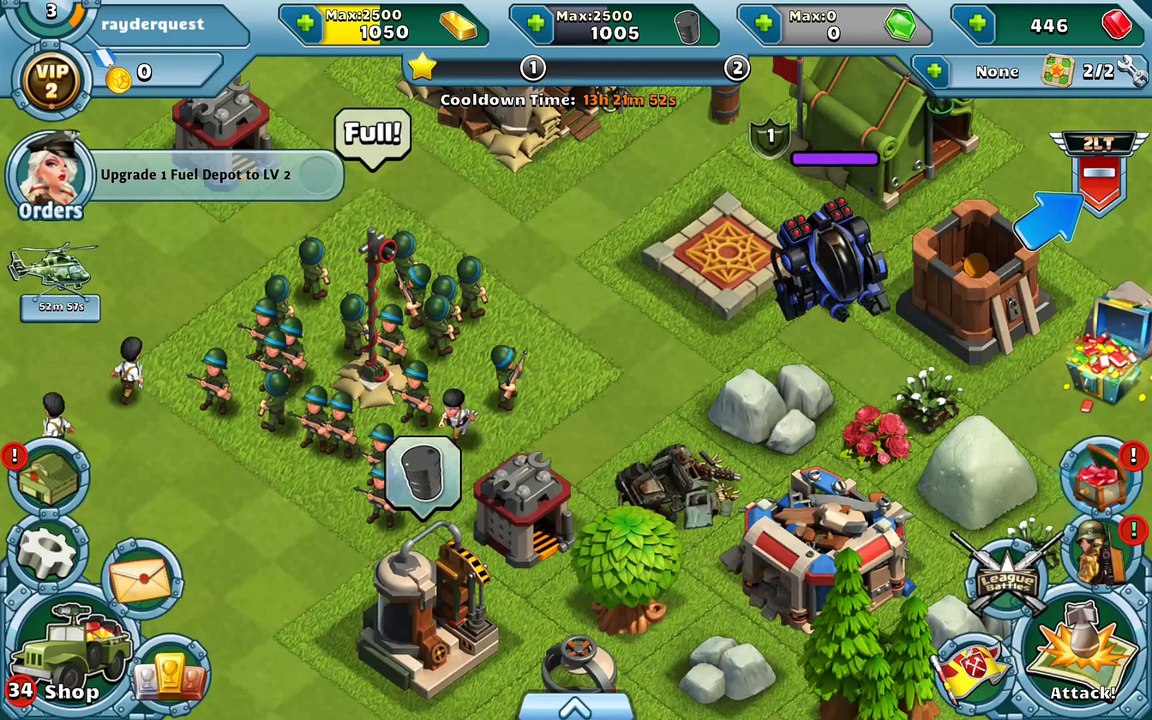 Battle Glory 2 - Android gameplay PlayRawNow