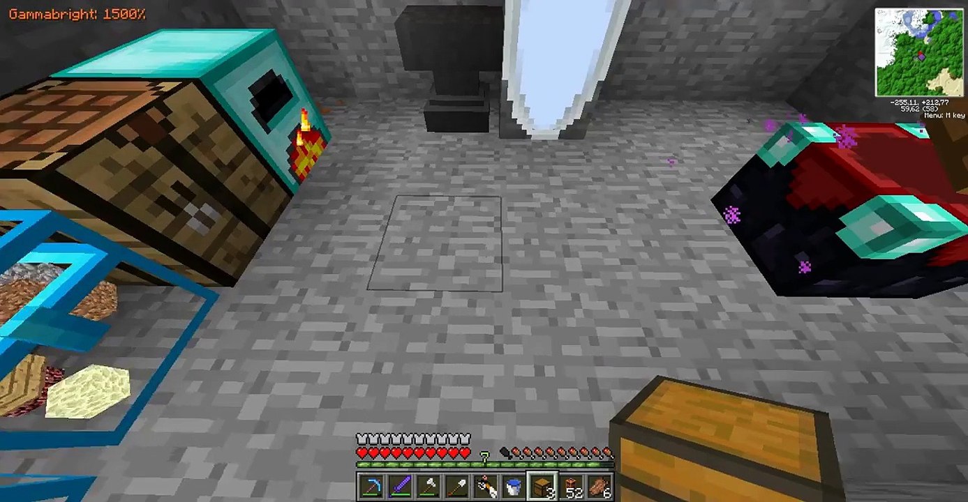 MINECRAFT #3- Quarry (pedreira) Mods. A era do futuro