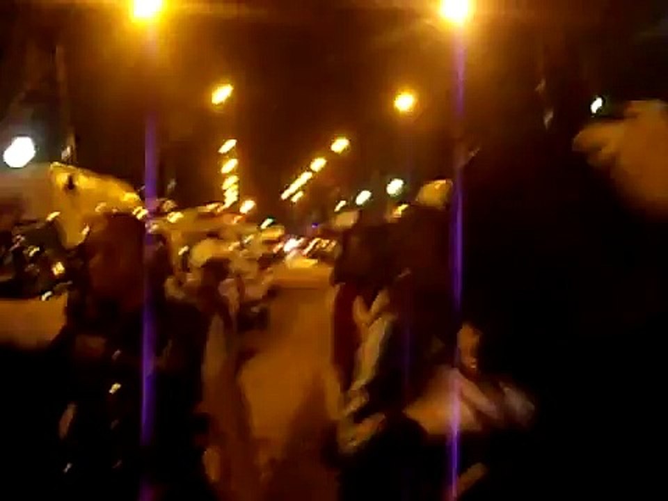 Gabon Election 2009 - Manif 3 sept 2009 Paris - CRS et Gabonais