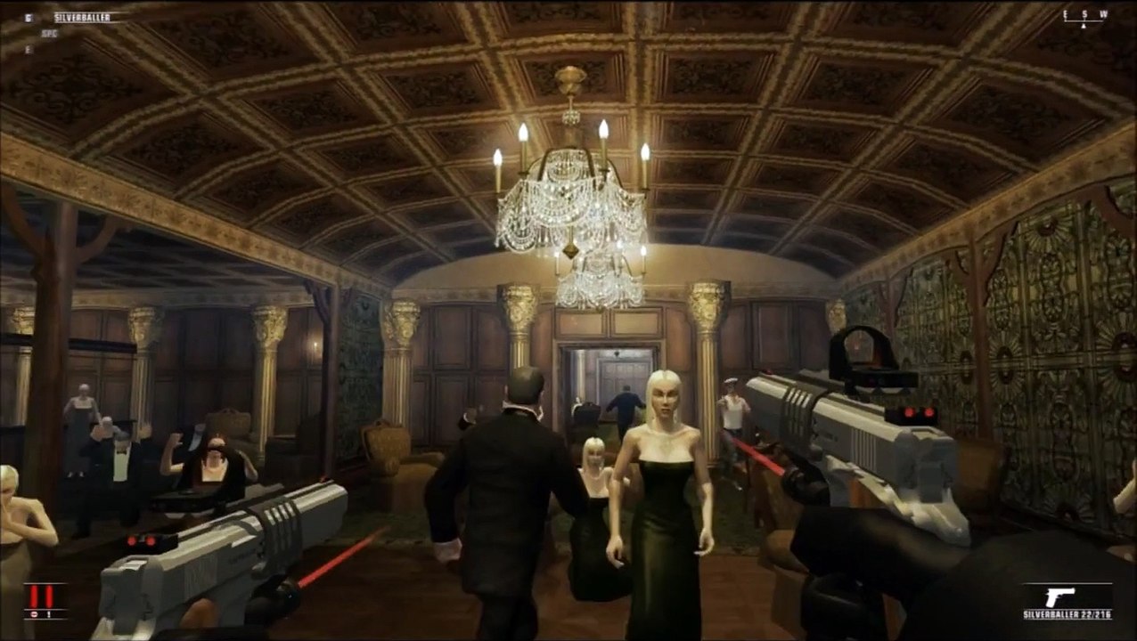 Fire plays Hitman Blood Money the Wrong Way (as an FPS)