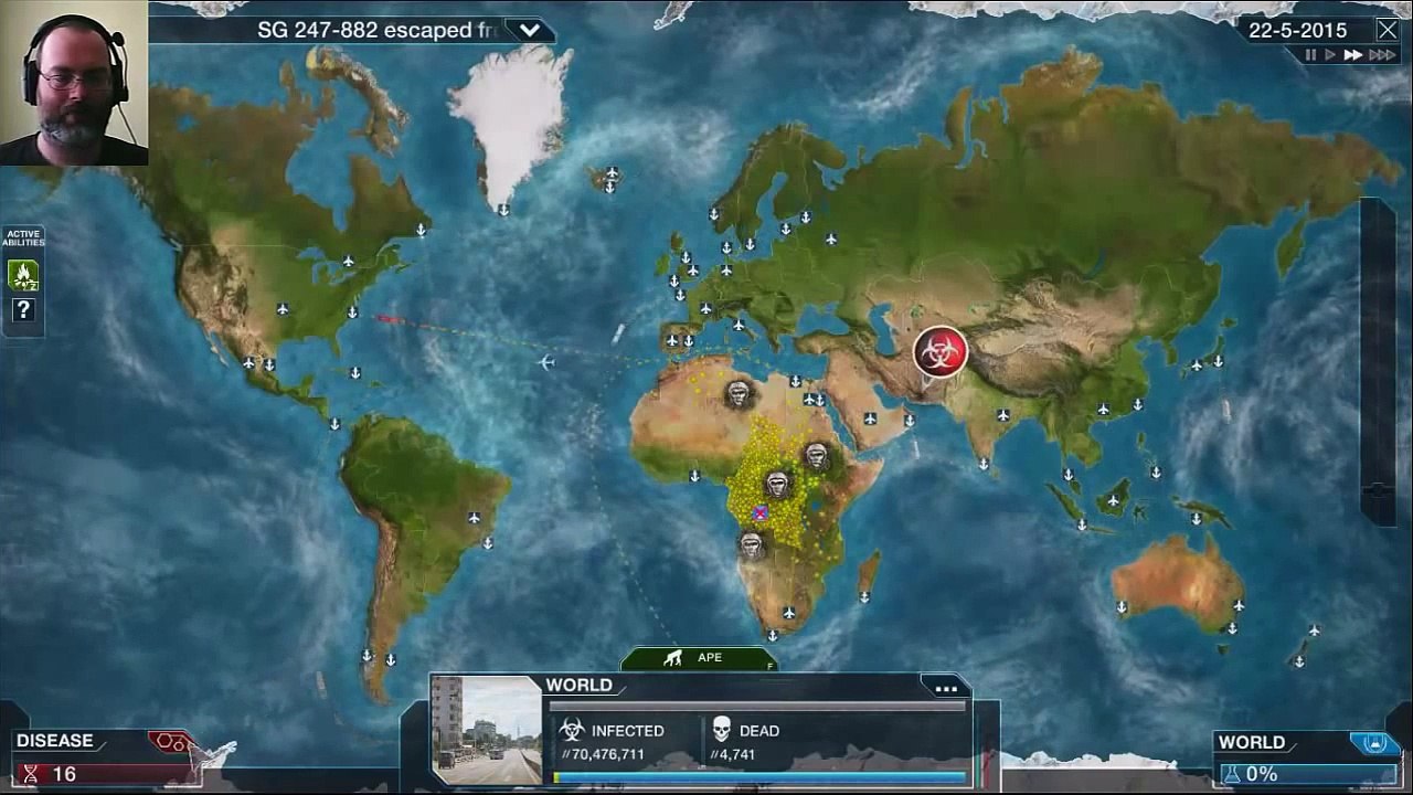 Plague Inc. Evolved | Dawn Of The Planet Of The Apes | Normal | Completed