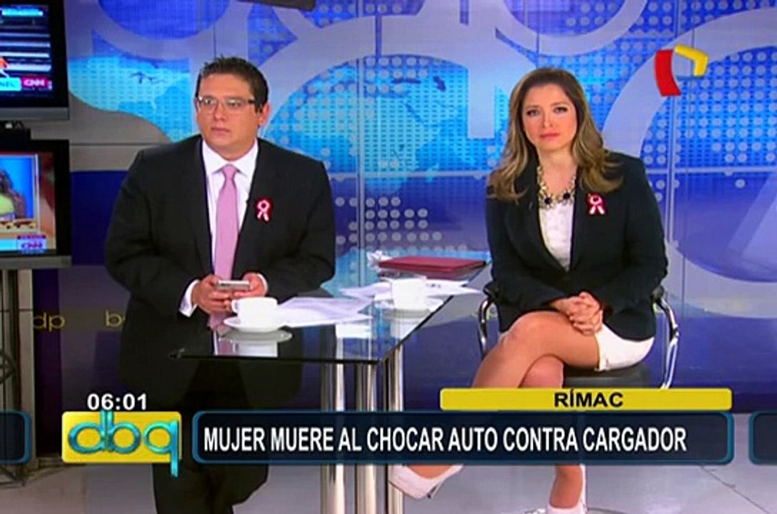 Rímac: mujer muere tras choque de vehículo contra cargador frontal
