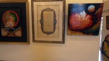 Different Painting Display at Jharoka Art Gallery Islamabad