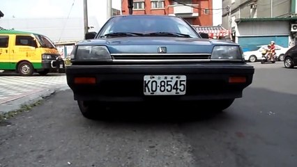 Taiwan..汽車介紹..1985.Honda-Civic.12valve 1.5 GTS.廣告曲--歸鄉..Going Back Home Aging---Jon Mark