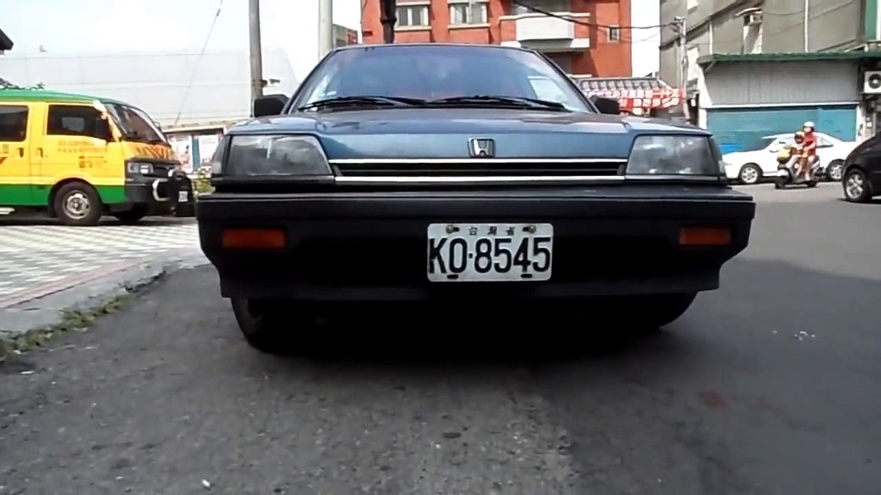 Taiwan..汽車介紹..1985.Honda-Civic.12valve 1.5 GTS.廣告曲--歸鄉..Going Back Home Aging---Jon Mark