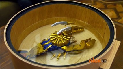 Power Rangers Samurai - The Blue and the Gold - Antonio presents the Claw Zord