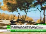 Europe IMMIGRATION CONTROL: Fences off Africans migrant