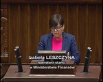 Izabela Leszczyna - Wystąpienie z dnia 8 lipca 2015 roku.
