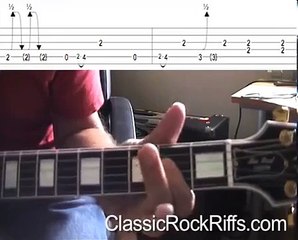 Joe Walsh - Life's Been Good - Intro Riff + TAB + slow