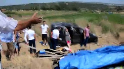 Kazada yaralanan kadın ilk önce annesini sordu