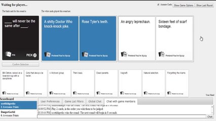 Cards Against Humanity | Part 1 | Rose Tylers Teeth