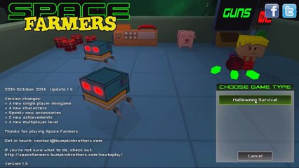 Space Farmers | Attack Of The Vegtabots | Single Player