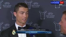 Entrevista Cristiano Ronaldo Mejor Jugador de Europa 2013-2014 | 28-08-2014